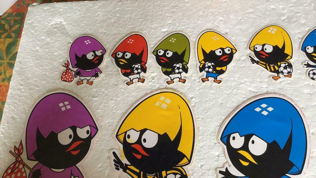 Stickers Calimero (w6,1), Verzamelen, Ophalen of Verzenden, Zo goed als nieuw