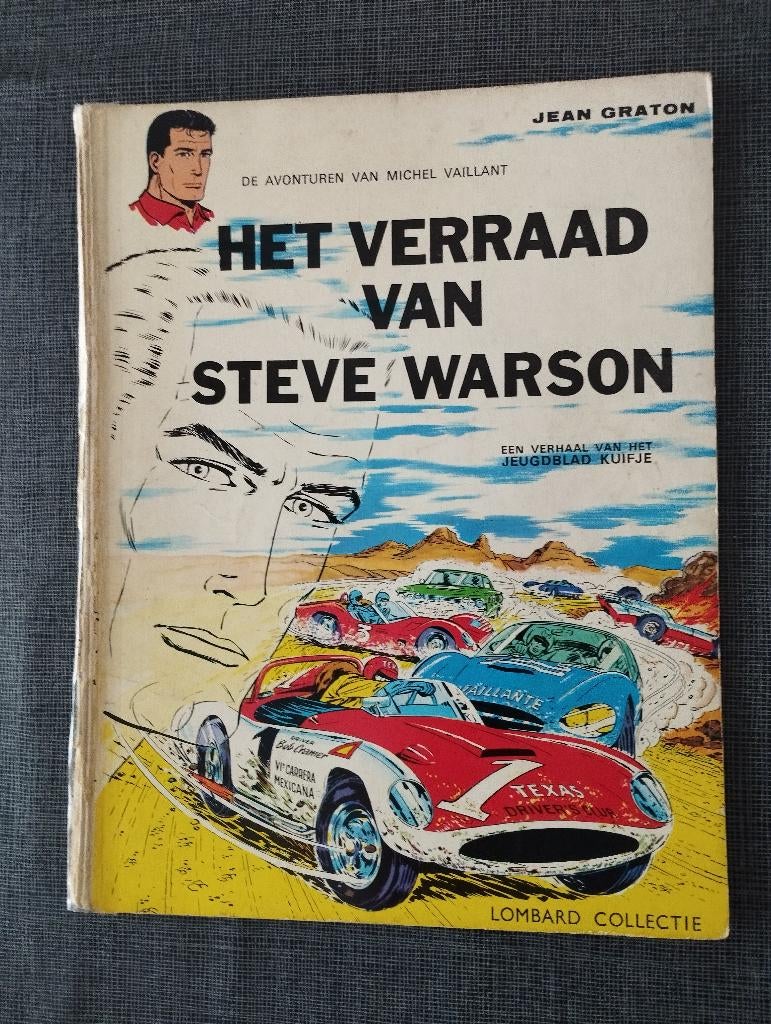 Michel Vaillant - 6 - Het verraad van Steve Warson, Gelezen, Jean Graton, Eén stripboek, Ophalen of Verzenden