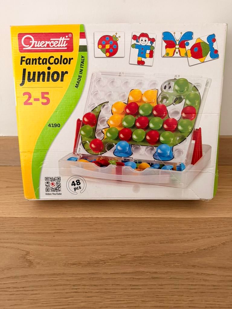 Quercetti fantacolor junior, Enlèvement, Utilisé