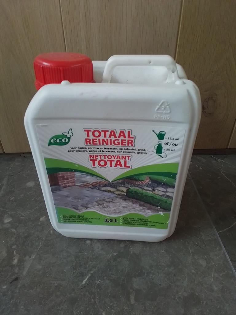 Totaal Reiniger paden, opritten, terrassen, dolomiet, grind, Tuin en Terras, Ophalen of Verzenden, Zo goed als nieuw