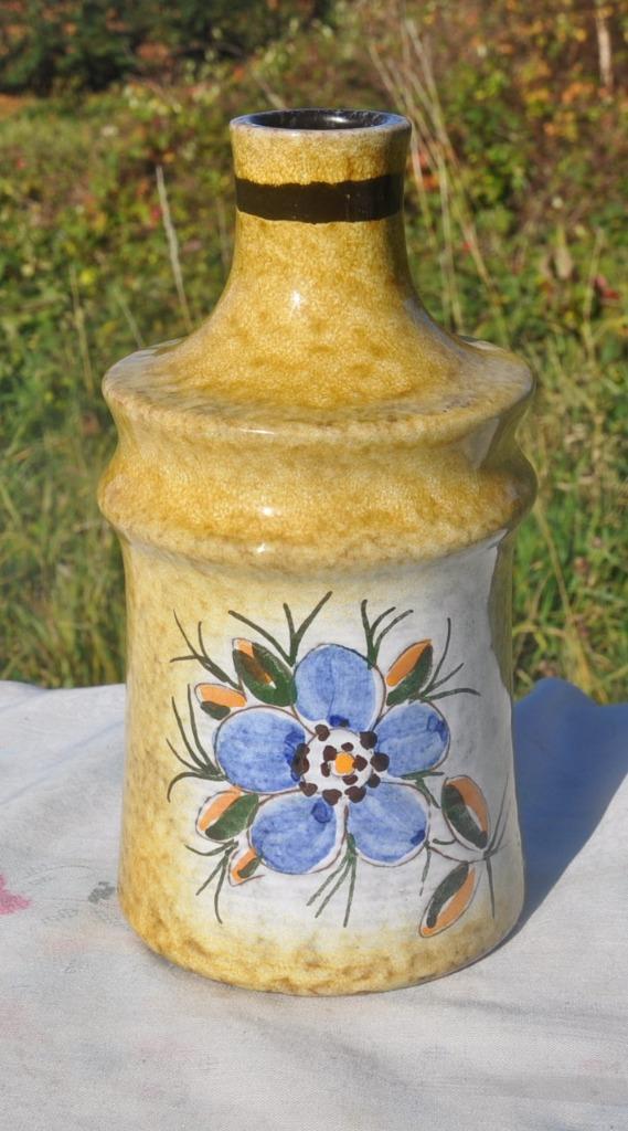 vase décoratif terre cuite emaillée, Enlèvement ou Envoi