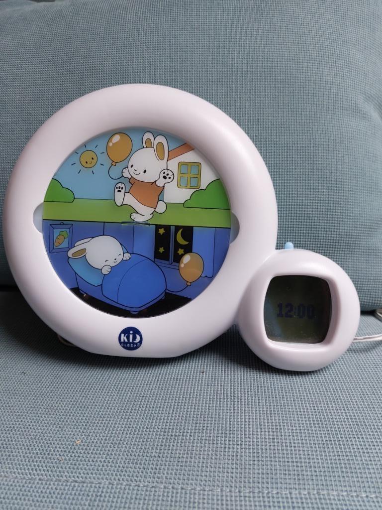 Kidsleep Moon - Nachtlampje / Slaaptrainer - Met muziek, Kinderen en Baby's, Ophalen, Zo goed als nieuw