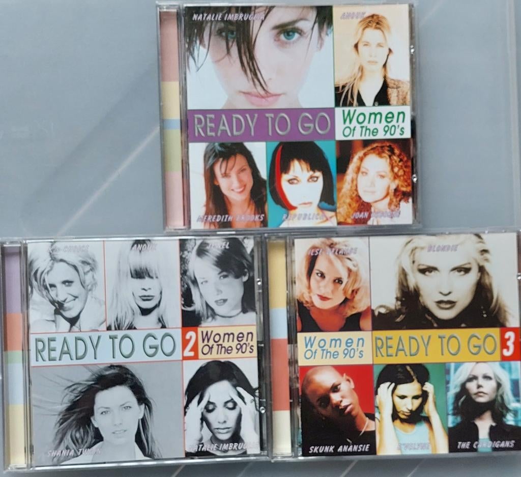 Ready to go - women of the 90's - 3 cd's, Ophalen of Verzenden, Gebruikt, Pop