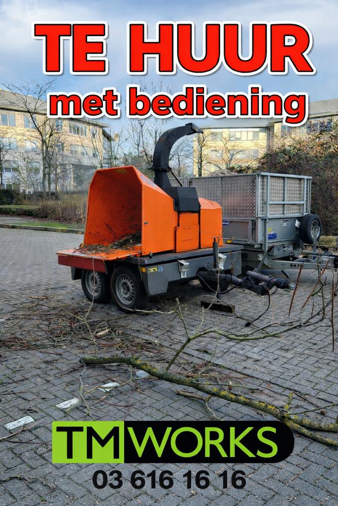 Mobiele ts halselaar te huur met operator, Ophalen
