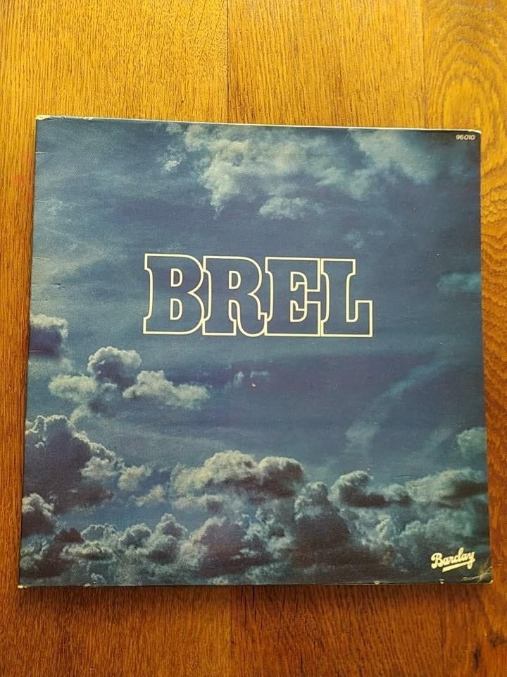 Vinyle 33T Jacques Brel, CD & DVD, Enlèvement ou Envoi, Utilisé, Autres formats