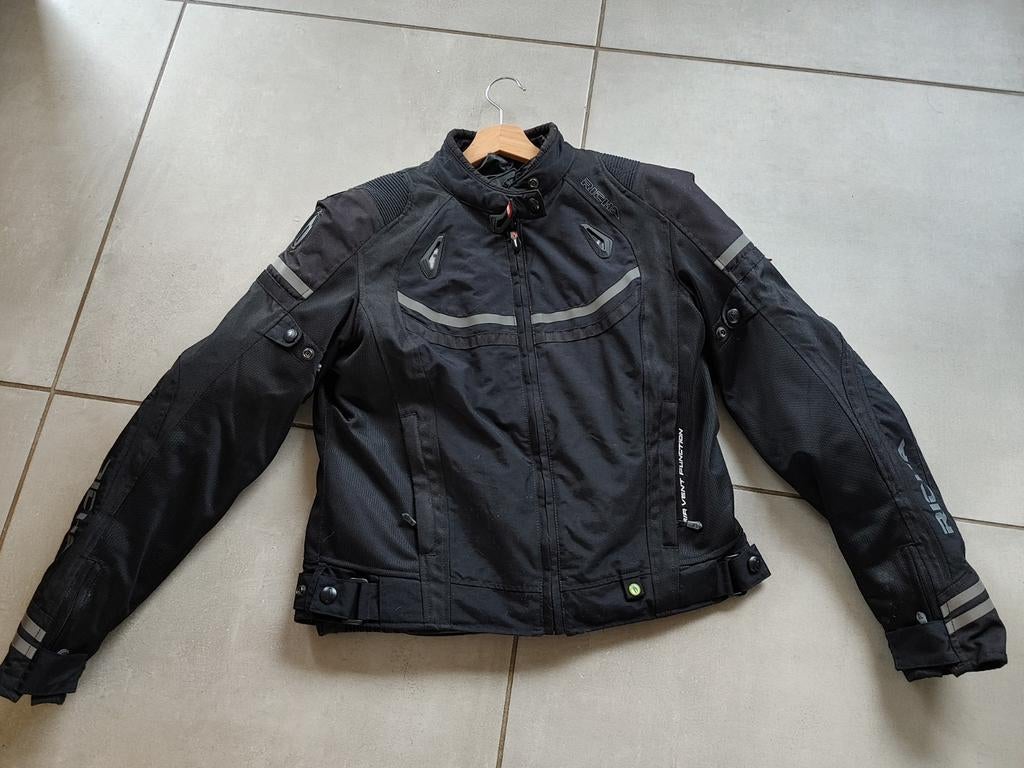 Gilet de moto noir Richa pour femme taille L, Motos, Enlèvement