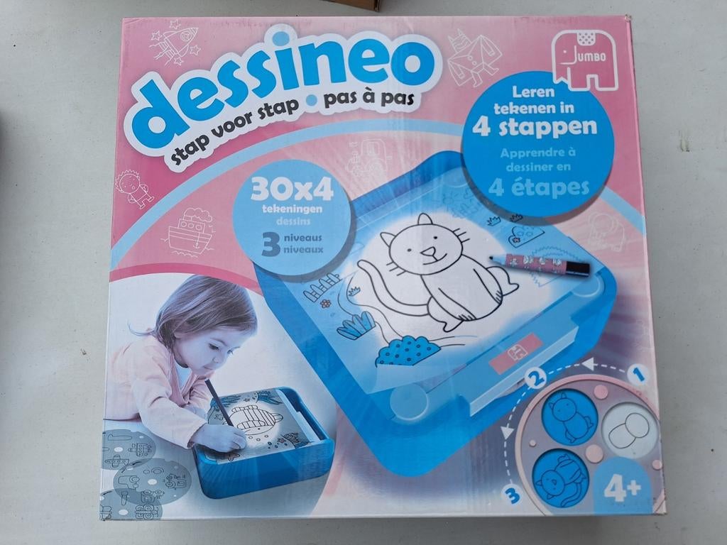 Dessineo teken stap voor stap, Ophalen of Verzenden, Gebruikt