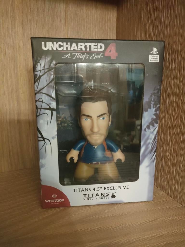 Nathan Drake „Uncharted 4" exclusief vinylfiguur, Ophalen of Verzenden, Zo goed als nieuw