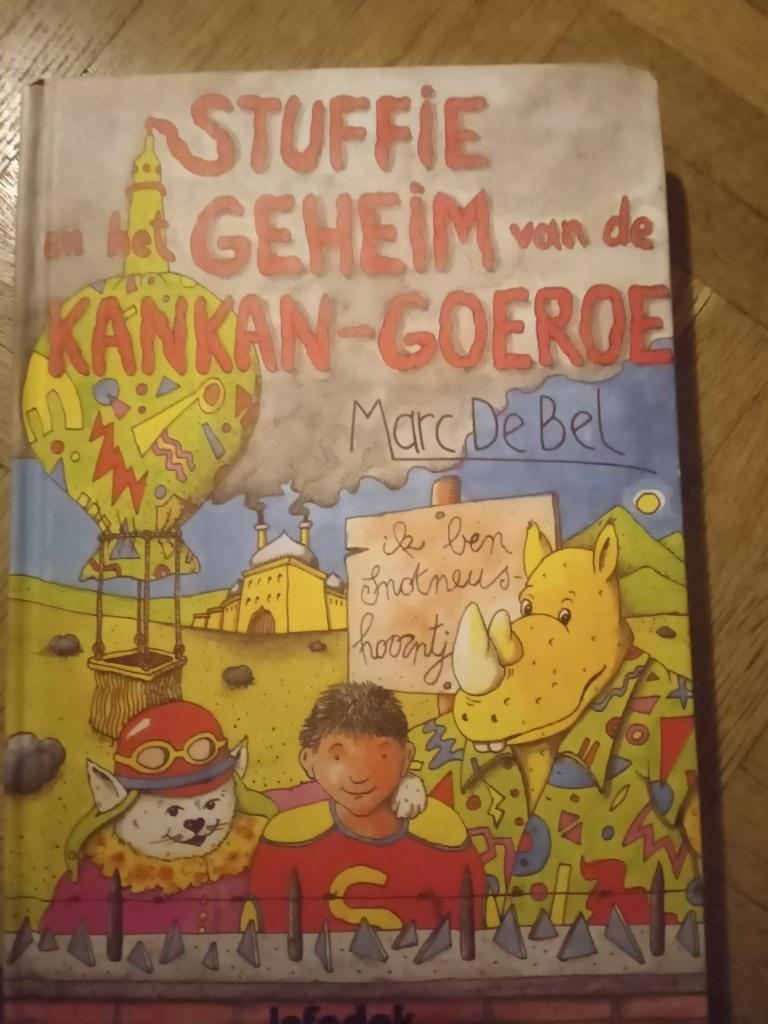 Boek stuffie geheim van de kankan goeroe Marc de Bel, Enlèvement ou Envoi