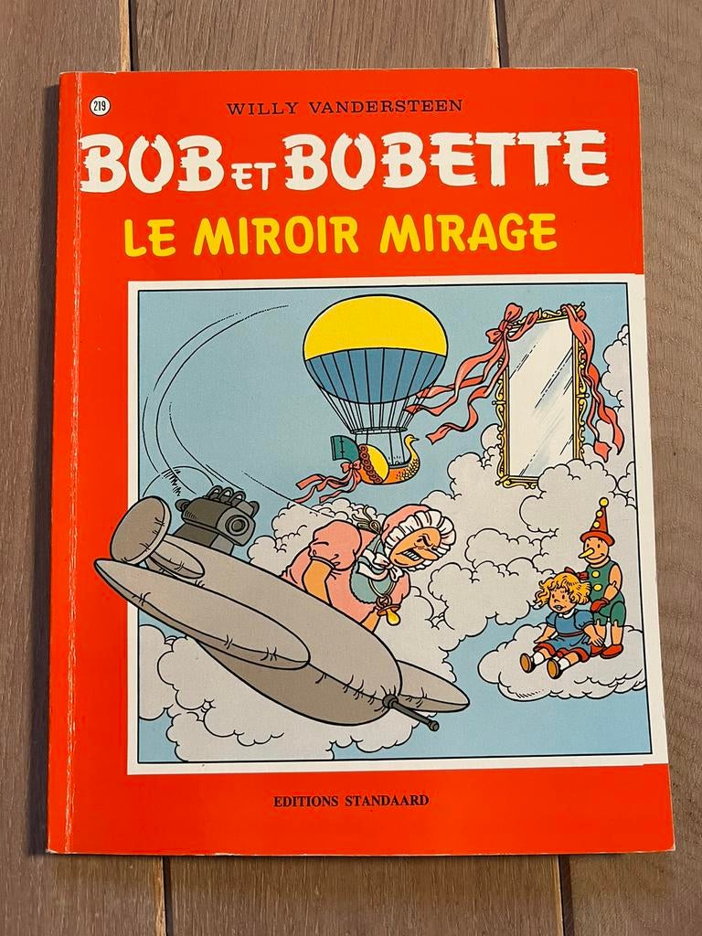 Strip ‘Le miroir mirage’ van Bob et Bobette, Une BD, Enlèvement ou Envoi, Comme neuf, Willy Vandersteen
