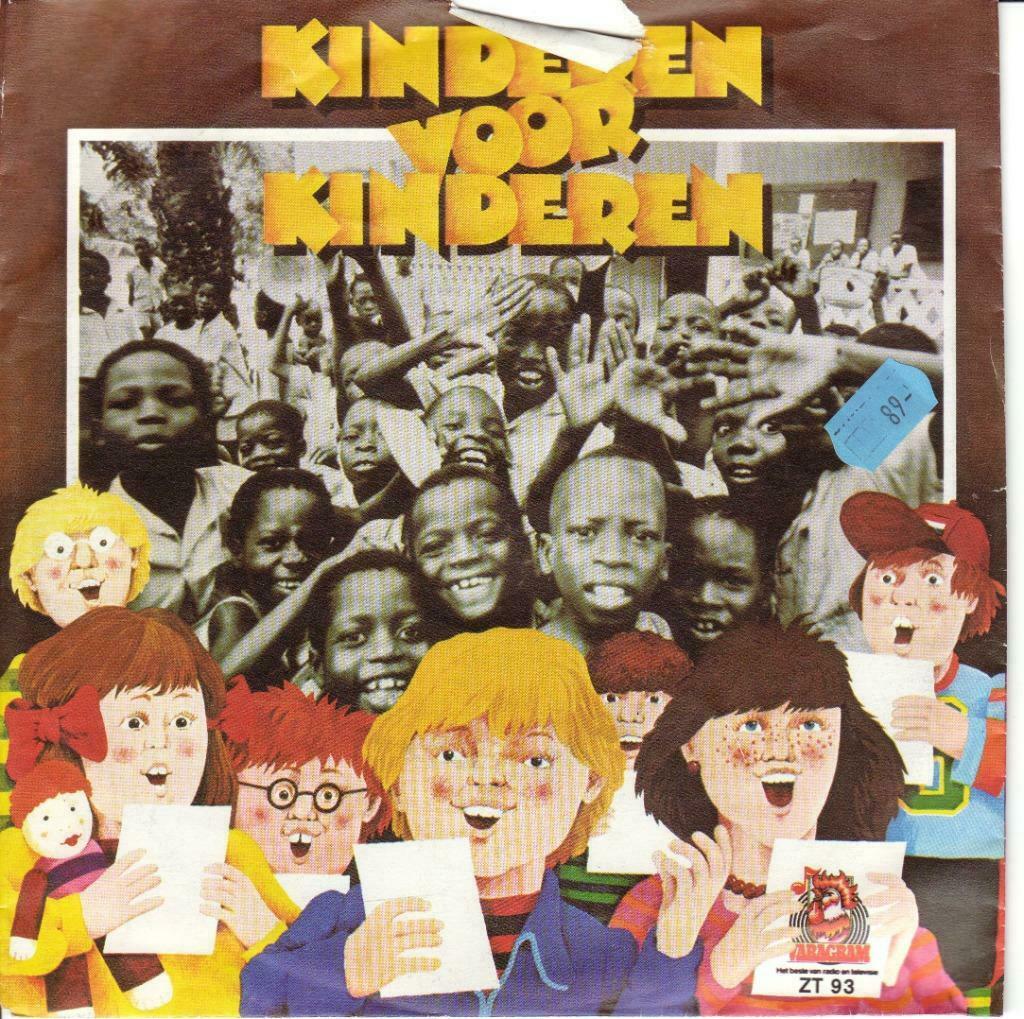 VINYL 45T - KINDEREN VOOR KINDEREN, CD & DVD, Vinyles Singles, Enlèvement ou Envoi, Enfants et Jeunesse