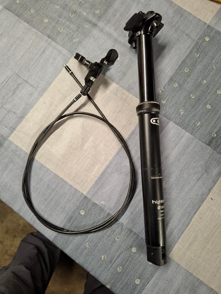 Compte-gouttes Crankbrothers 31,6 mm 100 mm, Vélos & Vélomoteurs, Enlèvement, Comme neuf