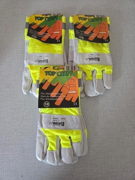 Werkhandschoenen Nieuw!! 3 x Top Craft size10., Ophalen of Verzenden, Nieuw