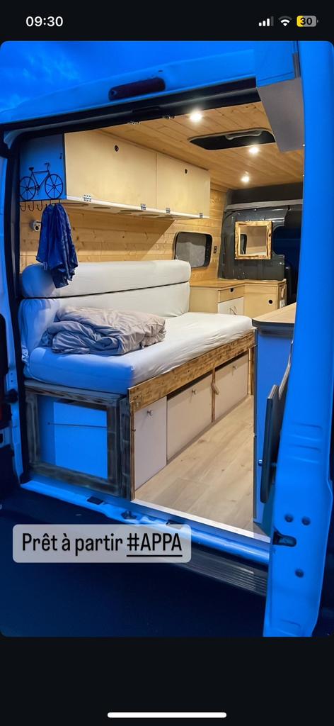 Fiat Ducato 2.3 2011 Utilitaire - Van aménagé, Autos, Achat, 2 places, Boîte manuelle, Noir
