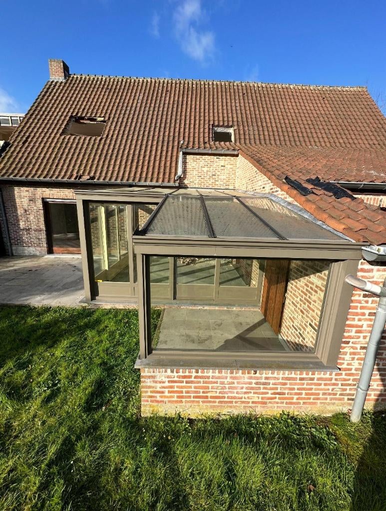 Complete Aluminium Veranda (Gedemonteerd) - scherp geprijsd, Tuin en Terras, Overkappingen, Ophalen, Gebruikt, Veranda