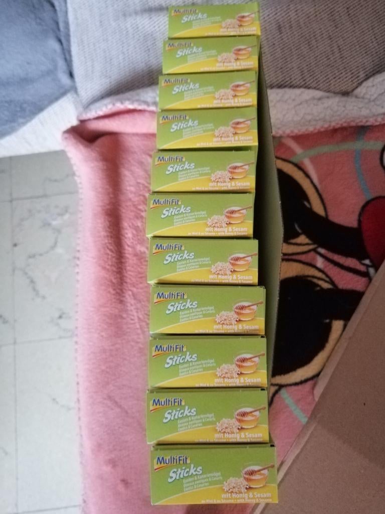 Stick met honing en sesam 11 pakjes van 2stuks, Dieren en Toebehoren