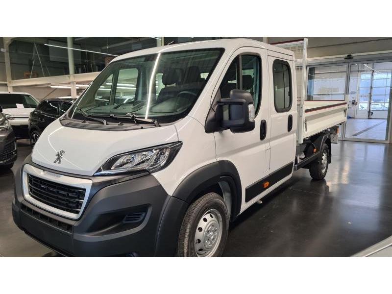 Peugeot Boxer KIPPER DUBBELE CABINE, Autos, Peugeot, Boxer, Airbags, Air conditionné, Bluetooth, Ordinateur de bord, Air conditionné automatique