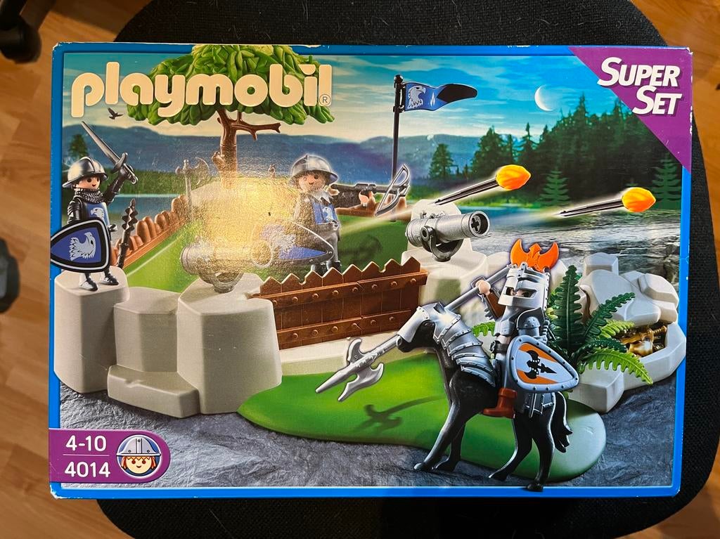Playmobil 4014 Bastion Knight als nieuwe superset, Ophalen of Verzenden, Zo goed als nieuw