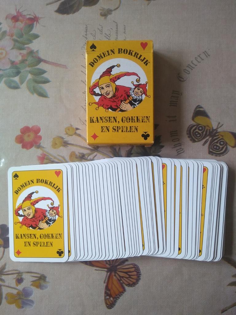 Speelkaarten domein Bokrijk kansen, gokken en spelen, Verzamelen, Ophalen of Verzenden, Zo goed als nieuw