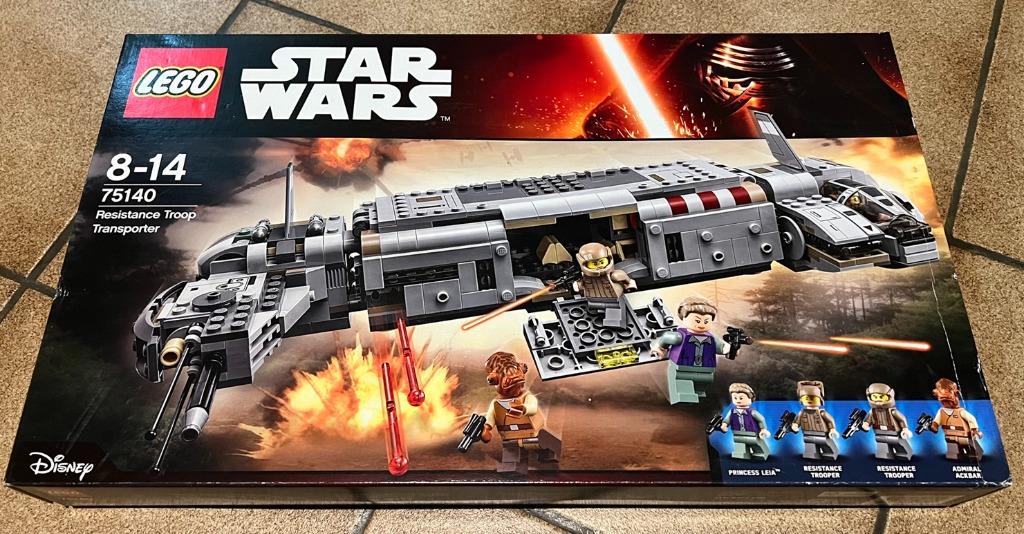 Lego Star Wars 75140 - Resistance Troop Transporter, Ophalen of Verzenden, Nieuw, Complete set, Lego