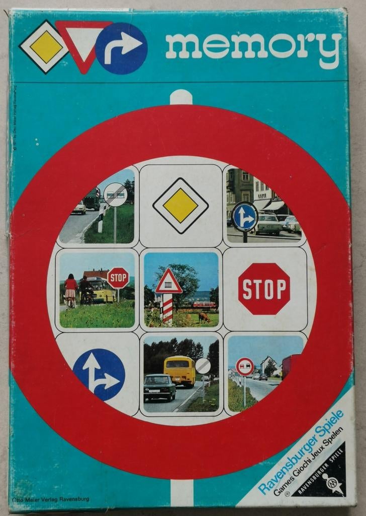 Memory du code de la route, Enlèvement ou Envoi, Utilisé, Ravensburger