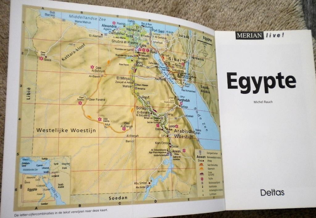Egypte deltas, Boeken, Reisgidsen, Ophalen, Afrika, Zo goed als nieuw, Reisgids of -boek