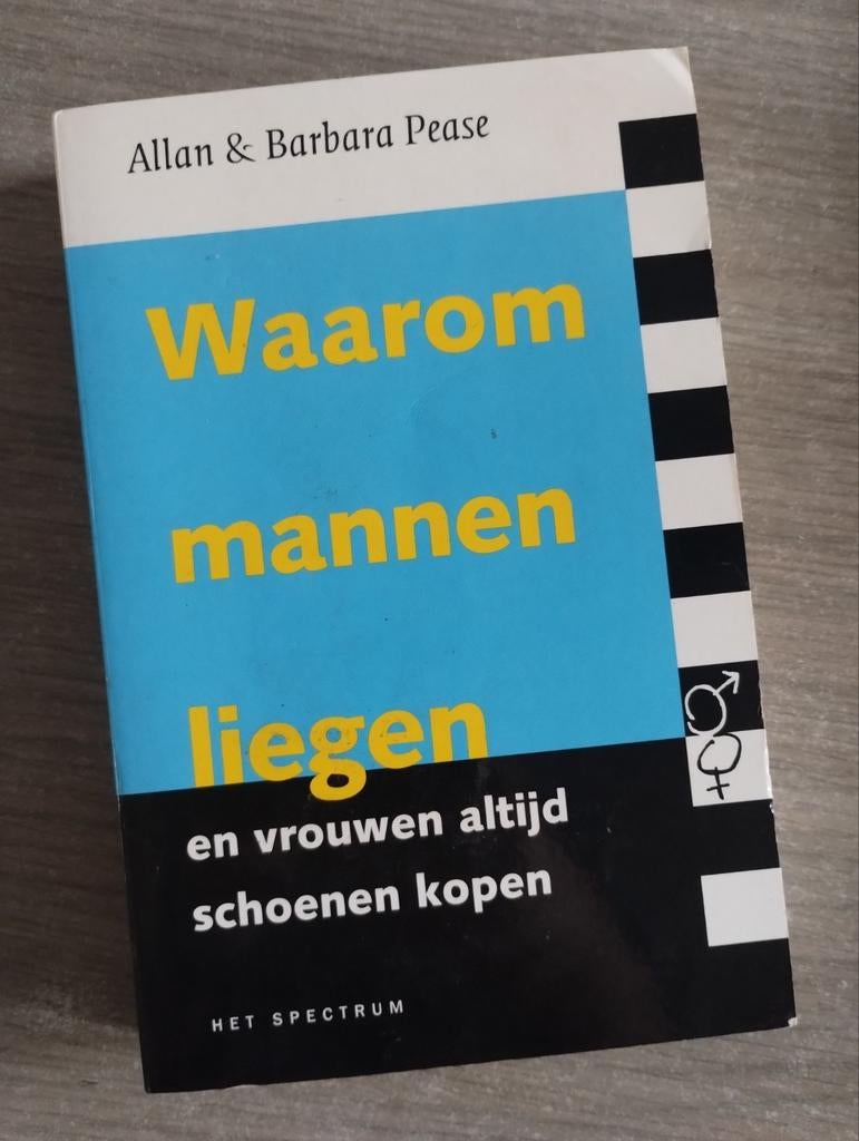 Waarom mannen liegen en vrouwen altijd schoenen kopen, Ophalen of Verzenden, Zo goed als nieuw, Allan Pease; Barbara Pease