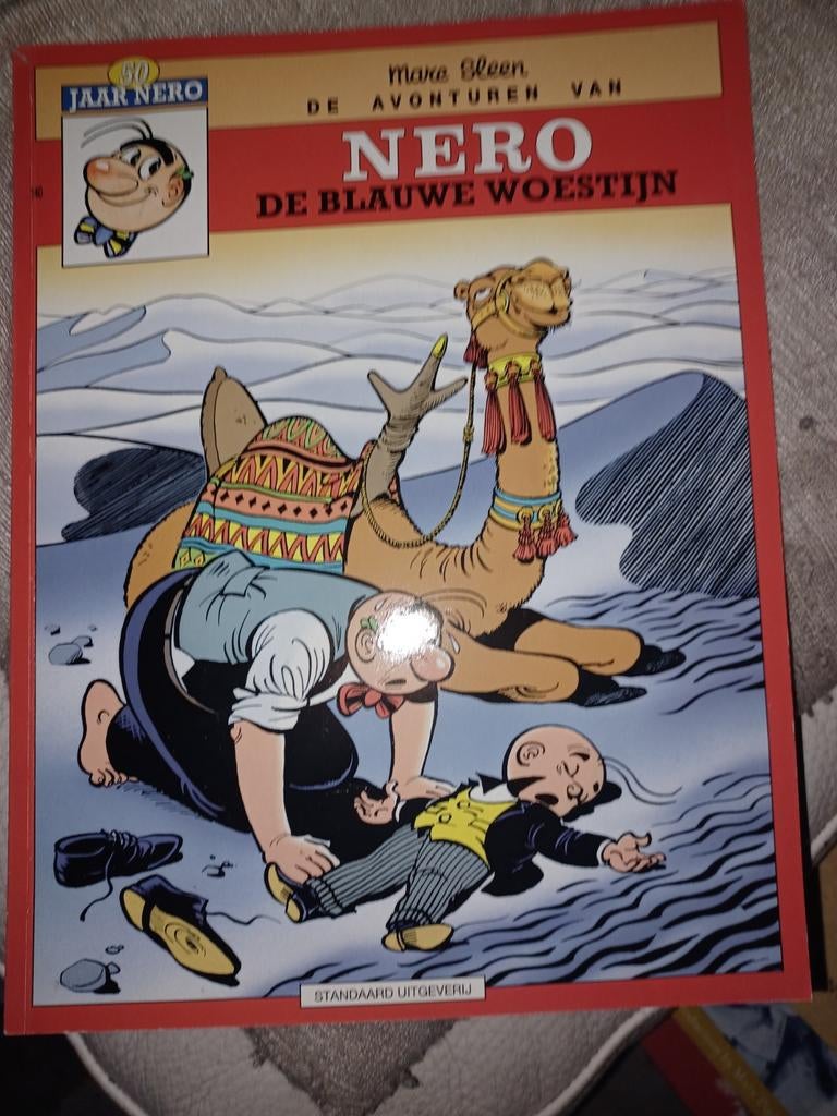 Marc Sleen - De blauwe woestijn De avonturen van Nero, Ophalen, Marc Sleen, Eén stripboek, Zo goed als nieuw