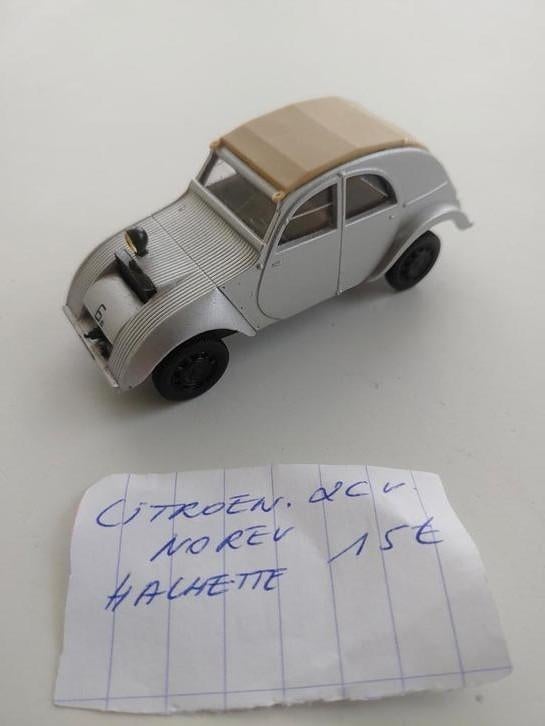 Hachette Citroën 2cv Norev, Enlèvement ou Envoi, Comme neuf
