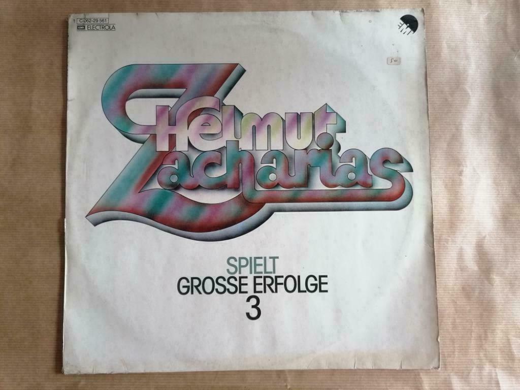 33T Helmut zacharias – Spielt Grosse Erfolge 3 Label: EMI EL, Enlèvement ou Envoi