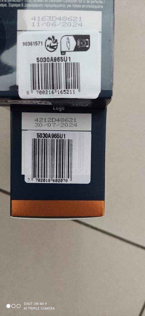 Tondeuse Gillette avec lame supplémentaires, Ophalen, Nieuw