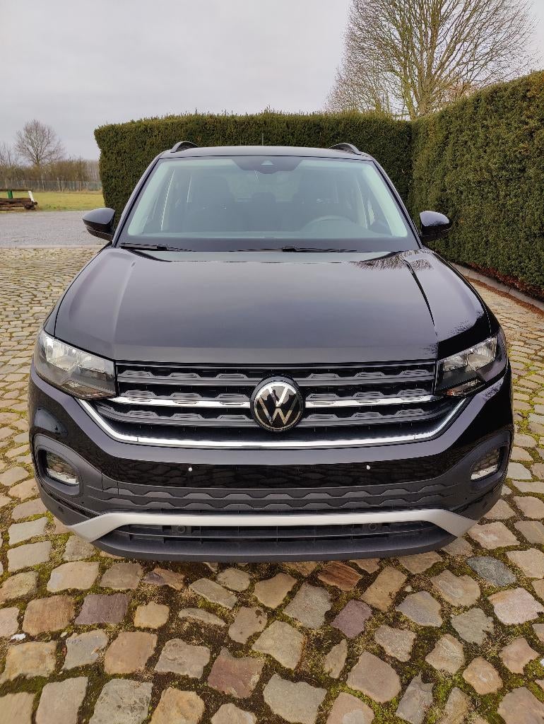 Volkswagen T-Cross 1.0 TSI Life Business OPF **Camera**, Auto's, Volkswagen, Voorwielaandrijving, Zwart, Bedrijf, 3 cilinders