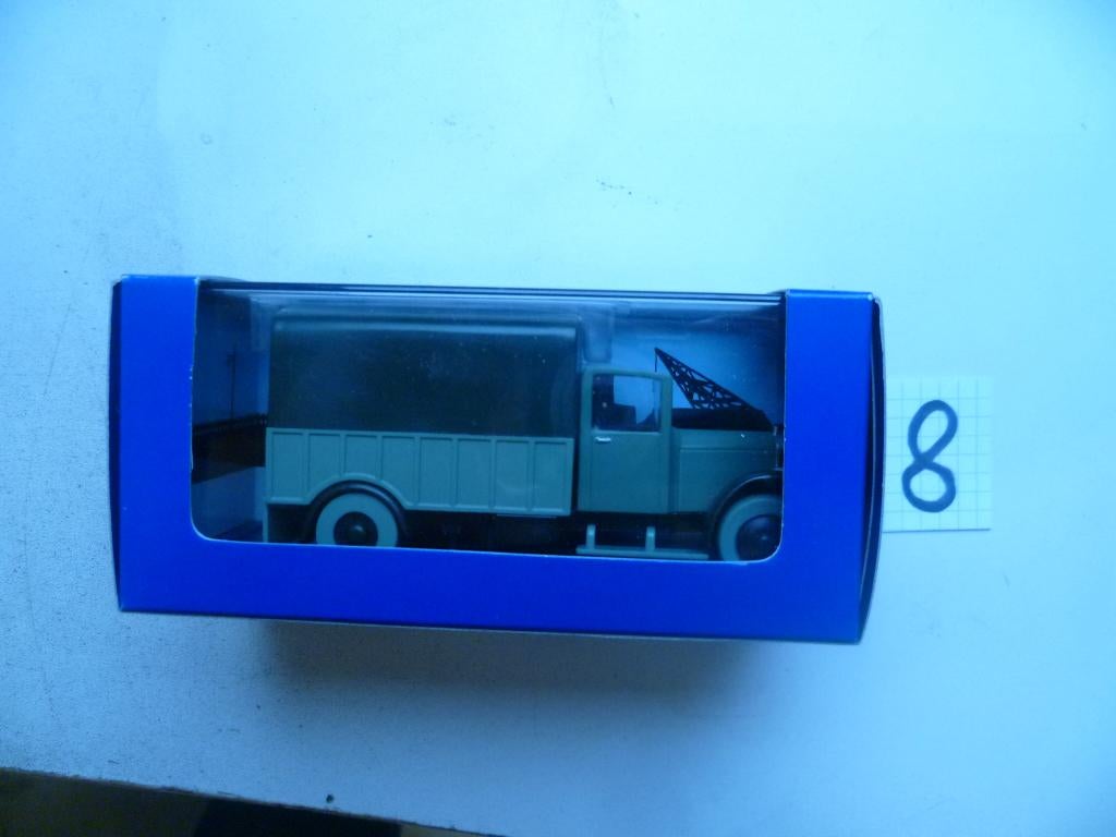 voiture tintin " le camion d'opium" N053, Enlèvement, Tintin, Neuf