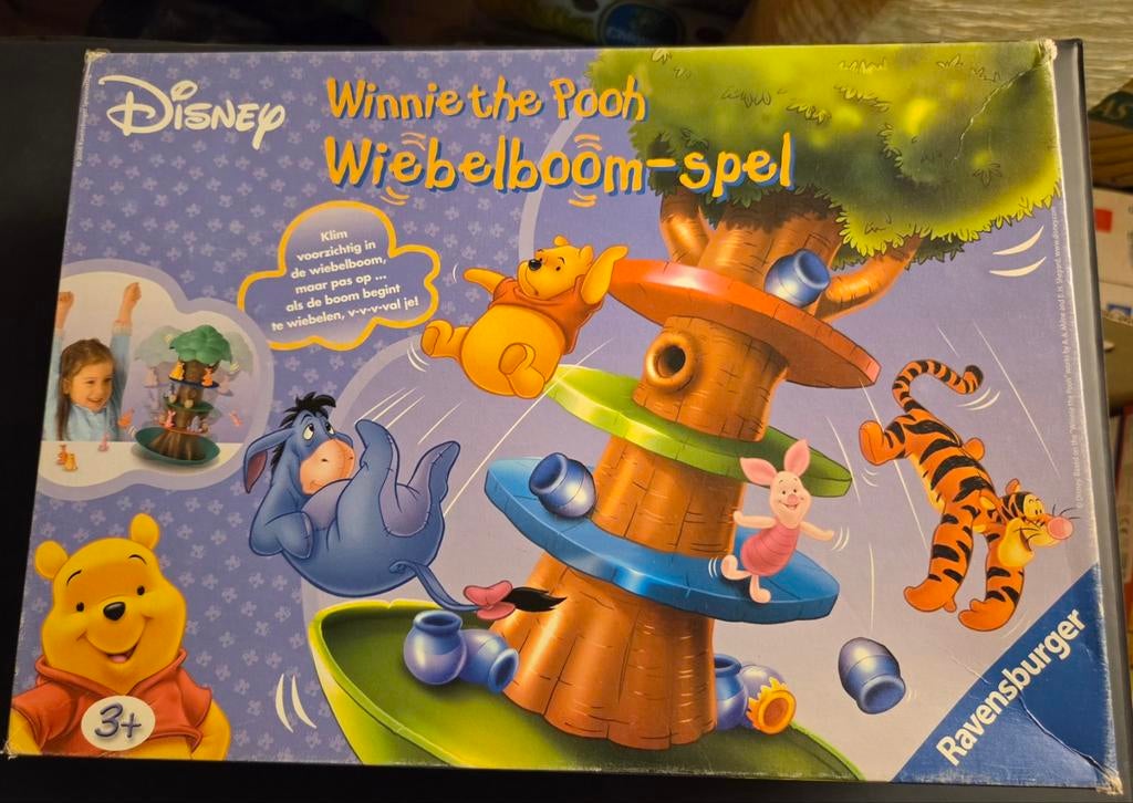 Winnie the pooh wiebelboom gezelschapsspel, Hobby en Vrije tijd, Ophalen