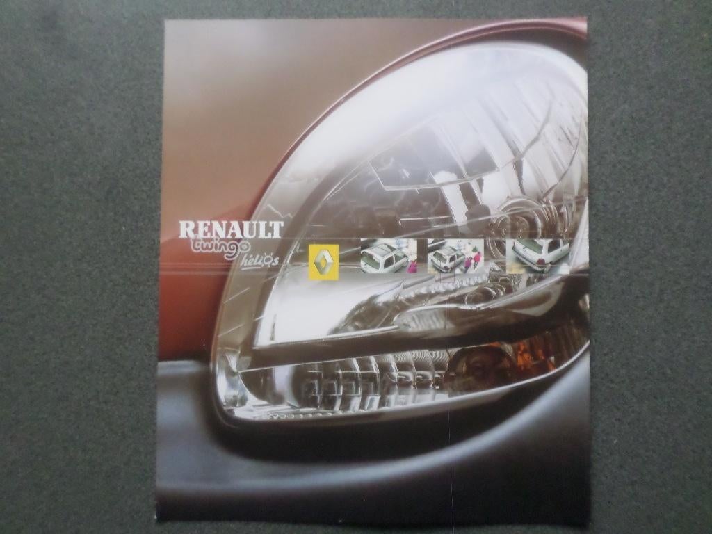 Brochure Renault Twingo Helios 2, Livres, Autos | Brochures & Magazines, Enlèvement ou Envoi, Renault
