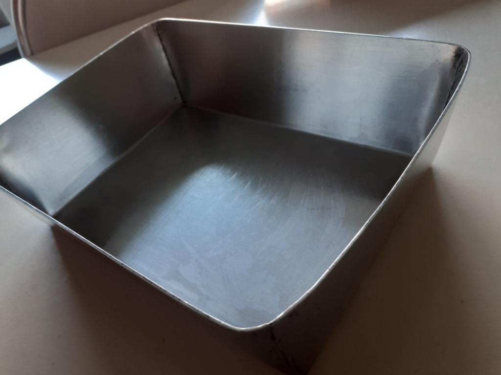 CUISINE : Grand plat INOX pour le four, Enlèvement, Utilisé, Autres matériaux, Autres styles