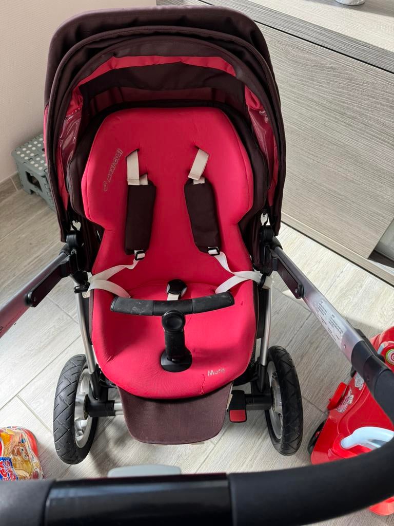 Maxicosi complete  kinderwagen, Kinderen en Baby's, Luchtbanden, Zo goed als nieuw, Maxi-Cosi, Ophalen
