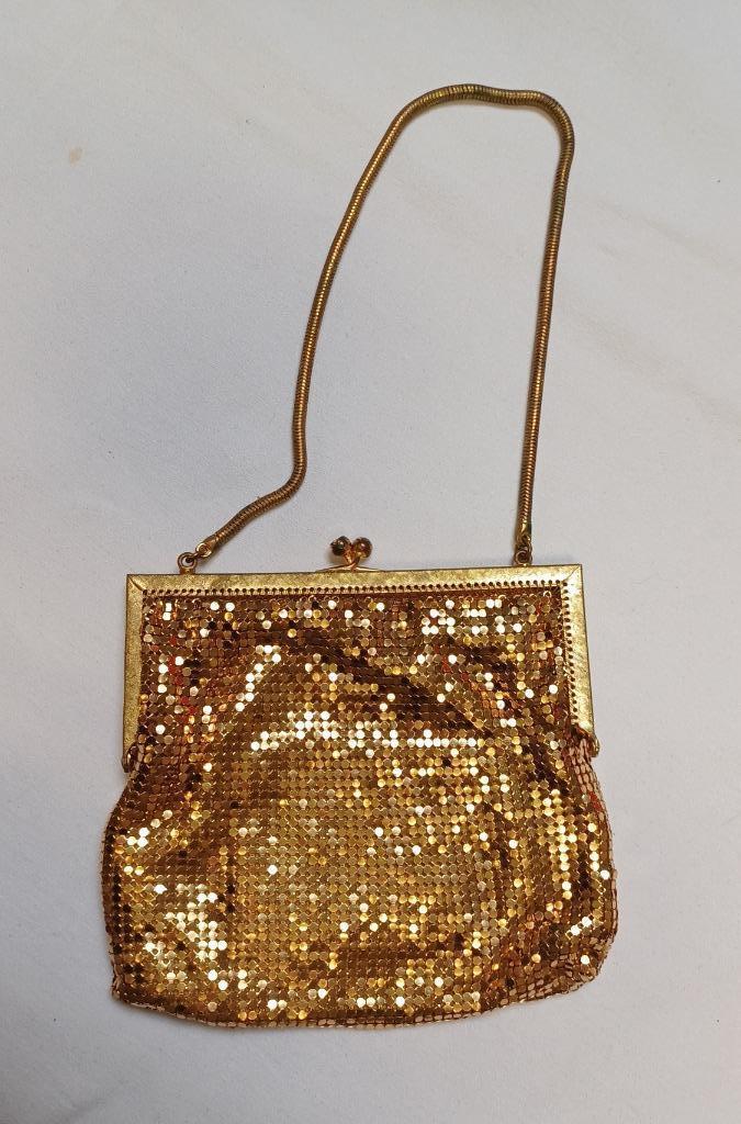 Elegant vintage  handtasje 70ties Gadsby party stijl, Enlèvement ou Envoi, Utilisé, Autres couleurs, Sac de soirée