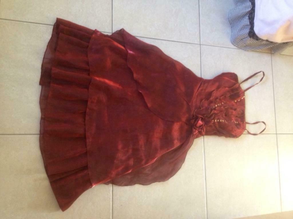 robe cérémonie fille, Kinderen en Baby's, Kinderkleding | Overige, Ophalen of Verzenden, Gebruikt, C&A, Meisje