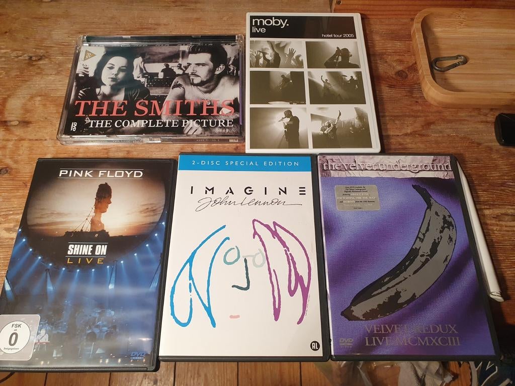 Music DVD'S in perfecte staat!! Pink Floyd, Moby, The Smiths, Enlèvement ou Envoi
