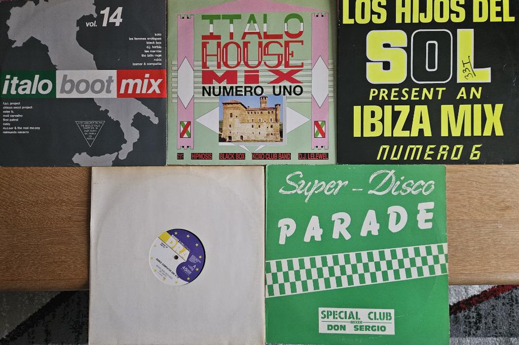 À VENDRE : LOT DE MEGAMIXES ORIGINAUX DES 80’S-90’S (VINYLES, Cd's en Dvd's, Vinyl | Rock, Gebruikt, Overige genres, 12 inch, Ophalen