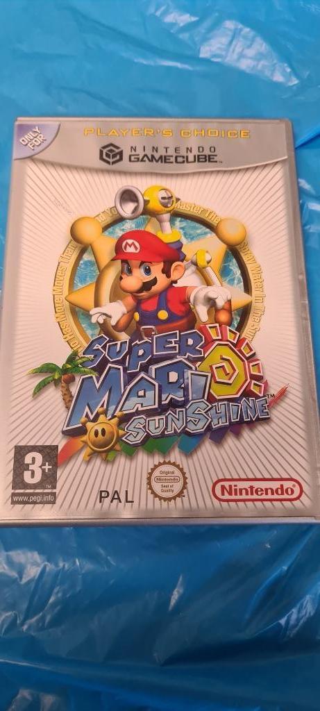 nintendo gamecube super mario sunshine, Games en Spelcomputers, Games | Nintendo GameCube, Ophalen of Verzenden