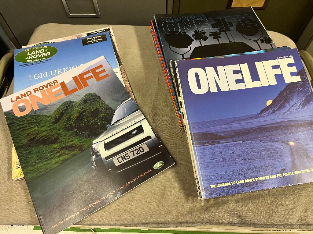 Landrover tijdschriften One Life, Ophalen of Verzenden, 1980 tot heden, Tijdschrift