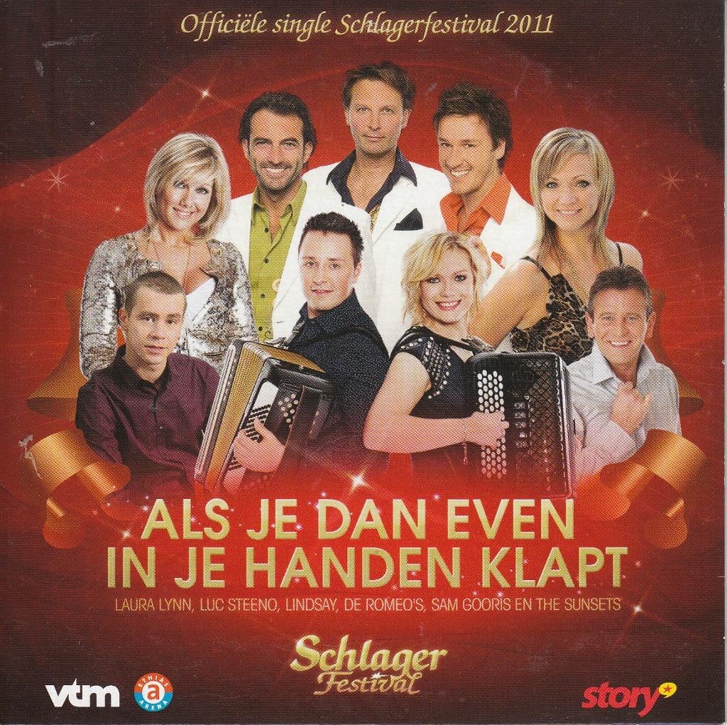 cd-single van het Schlagerfestival:Laura Lynn Lindsay, Romeo, CD & DVD, CD Singles, Envoi, En néerlandais