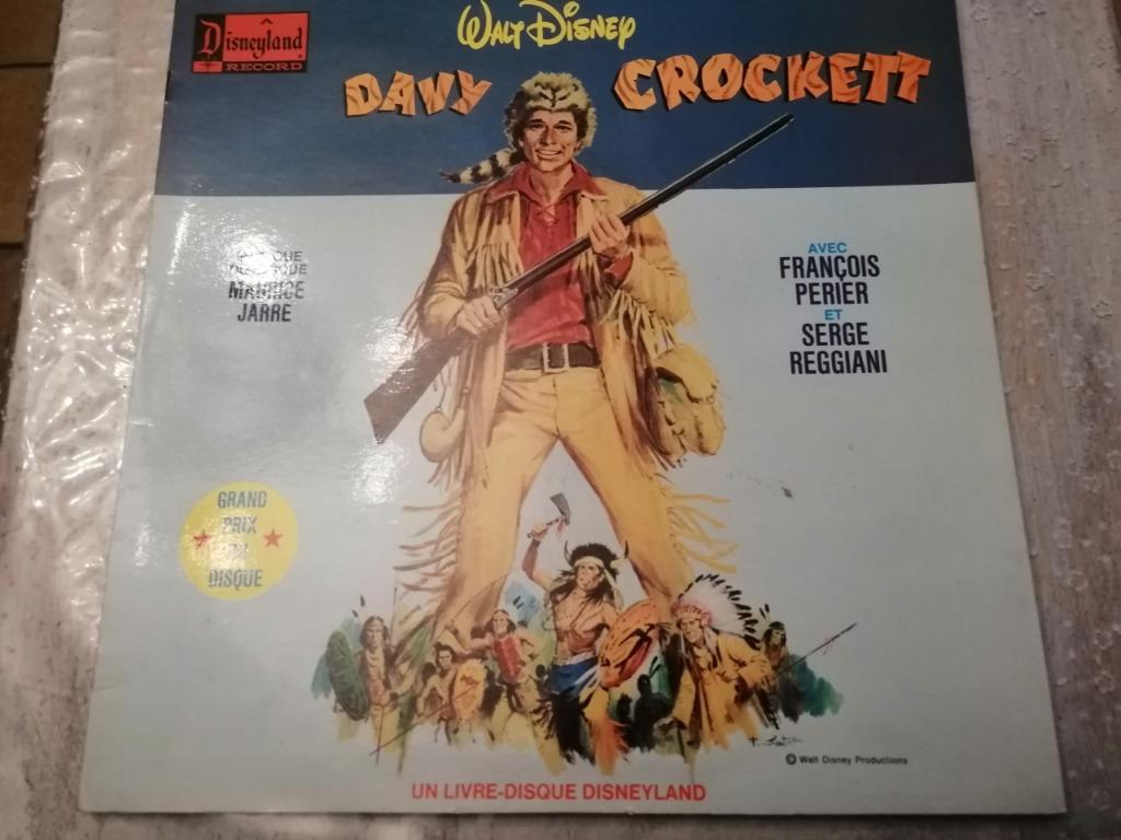 33T davy crockett walt Disney ST 3951 F 1976 TBE, Enlèvement ou Envoi, Utilisé