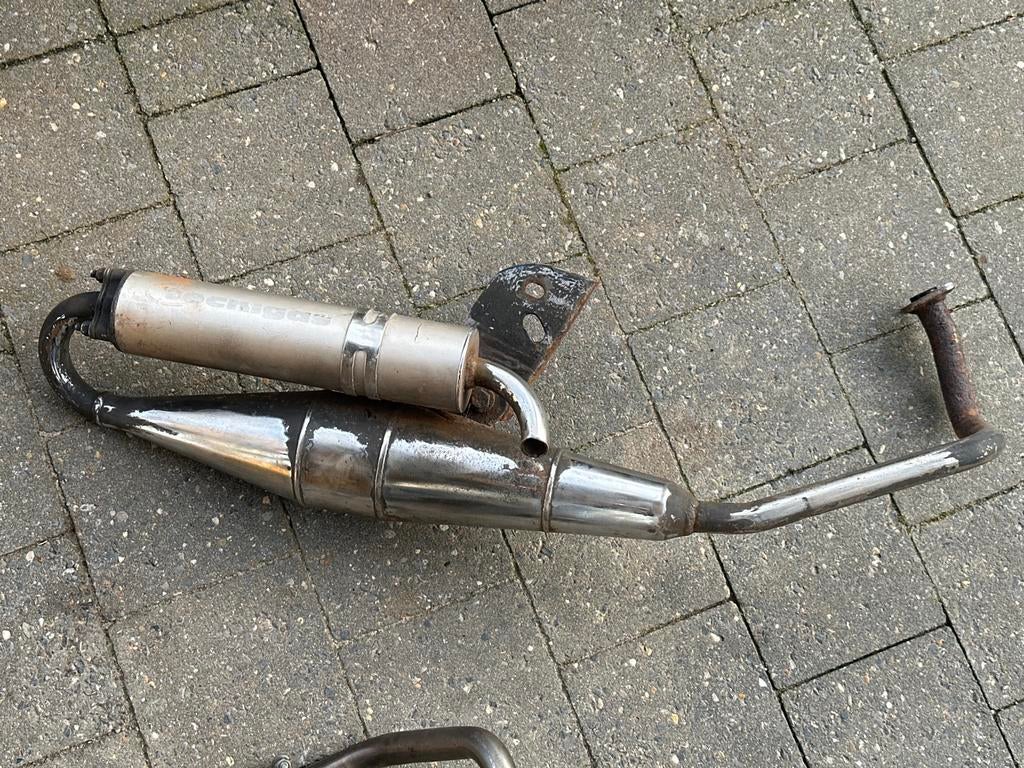 Tecnigas terugloop uitlaat, Fietsen en Brommers, Ophalen, Zo goed als nieuw
