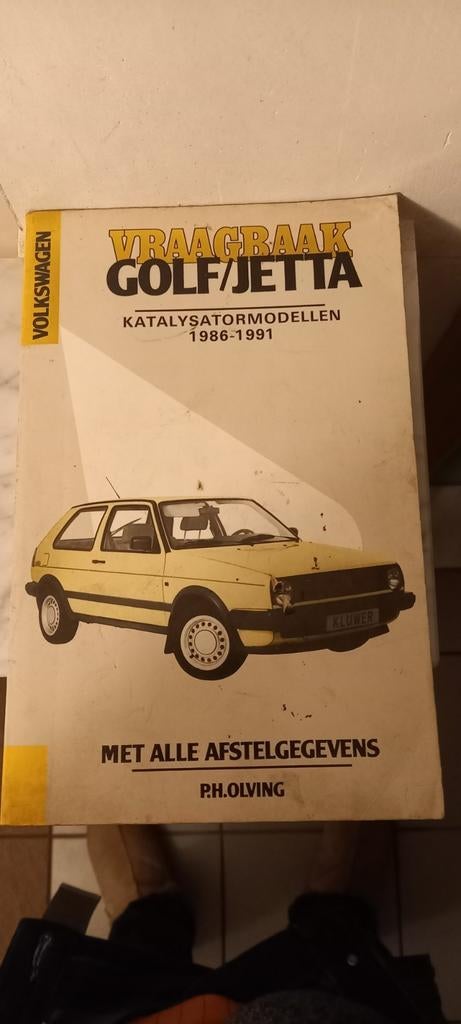 Volkswagen Vw Golf Jetta benzine vraagbaak 86/91, Auto diversen, Handleidingen en Instructieboekjes, Ophalen of Verzenden