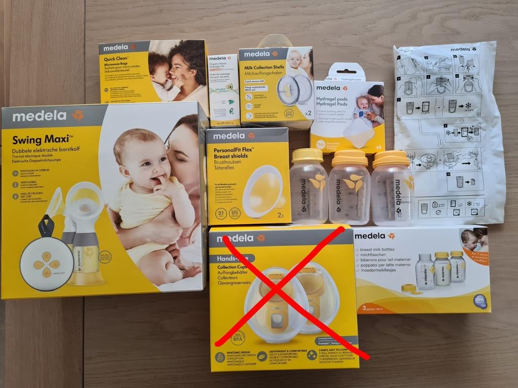 Medela swing maxi borstvoedingspakket (NIEUWE motor!), Enlèvement, Comme neuf