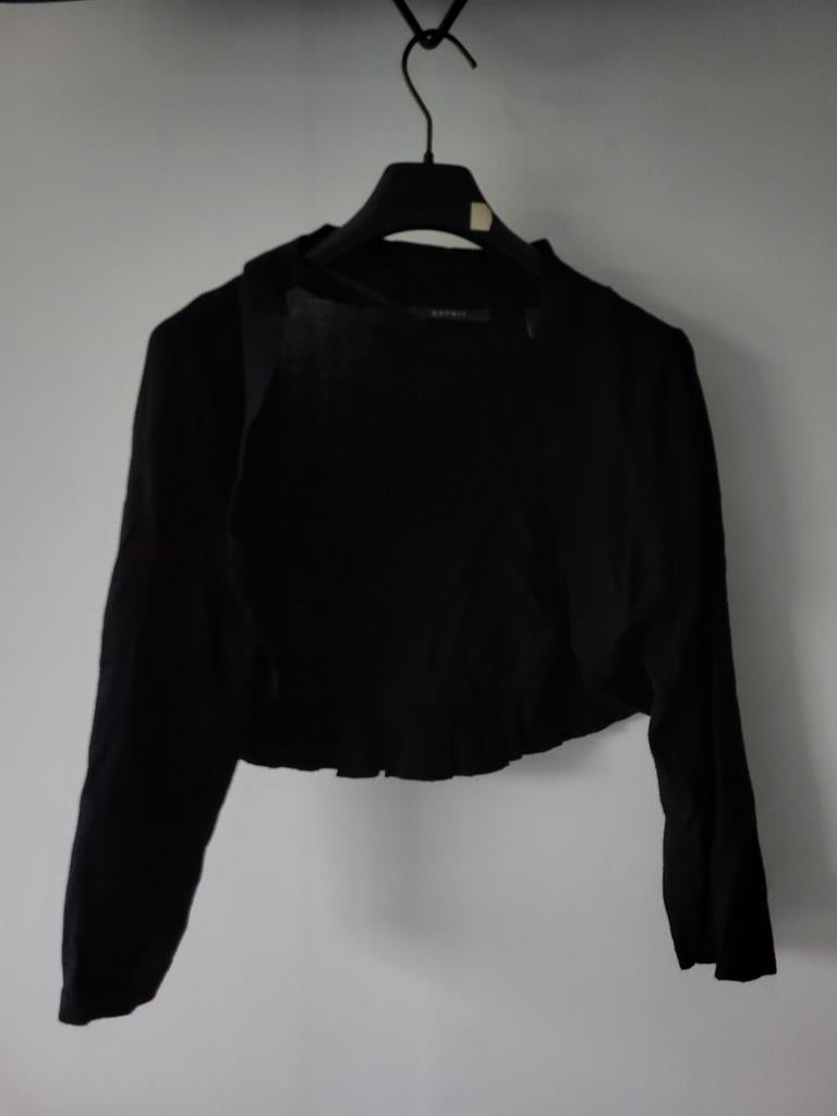 Bolero vestje zwart Esprit 38/M, Kleding | Dames, Maat 38/40 (M), Zwart, Ophalen of Verzenden, Zo goed als nieuw