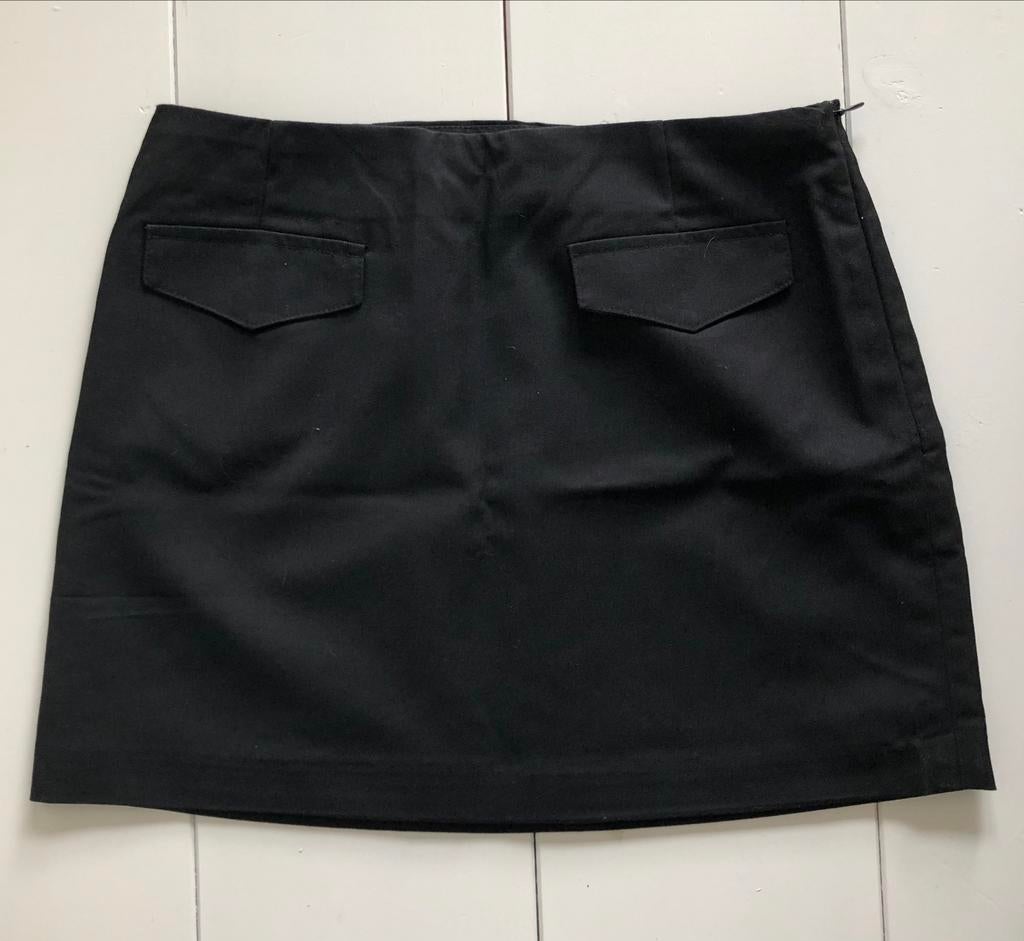 comme neuve : jupe noire XS 34 H&M Divided, H&M, Enlèvement ou Envoi, Au-dessus du genou, Comme neuf